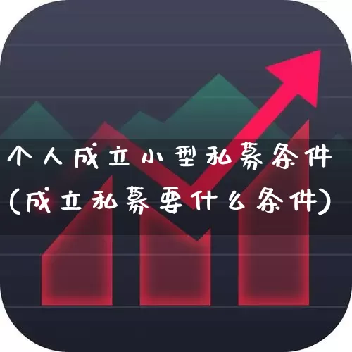 个人成立小型私募条件(成立私募要什么条件)_https://www.wanyuyiyao.com_创业板_第1张