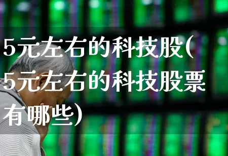 5元左右的科技股(5元左右的科技股票有哪些)_https://www.wanyuyiyao.com_科创板_第1张