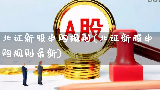 北证新股申购规则(北证新股申购规则最新)_https://www.wanyuyiyao.com_创业板_第1张