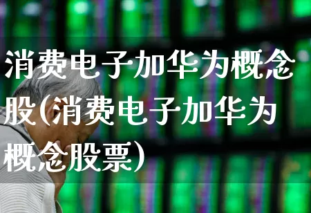 消费电子加华为概念股(消费电子加华为概念股票)_https://www.wanyuyiyao.com_北交所_第1张