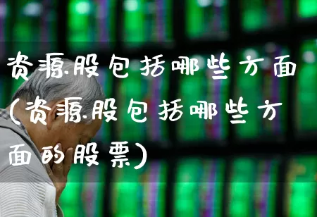 资源股包括哪些方面(资源股包括哪些方面的股票)_https://www.wanyuyiyao.com_深交所_第1张