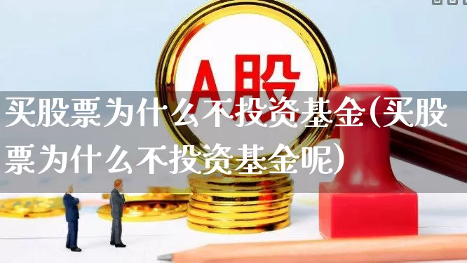 买股票为什么不投资基金(买股票为什么不投资基金呢)_https://www.wanyuyiyao.com_深交所_第1张