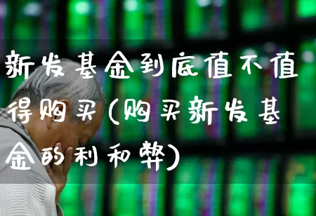 新发基金到底值不值得购买(购买新发基金的利和弊)_https://www.wanyuyiyao.com_科创板_第1张