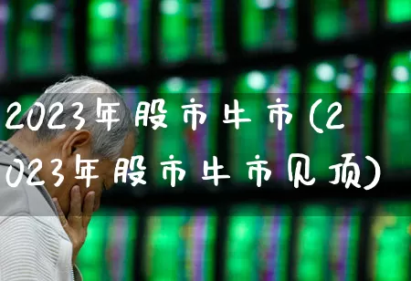 2023年股市牛市(2023年股市牛市见顶)_https://www.wanyuyiyao.com_科创板_第1张