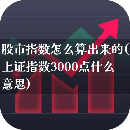 股市指数怎么算出来的(上证指数3000点什么意思)_https://www.wanyuyiyao.com_科创板_第1张