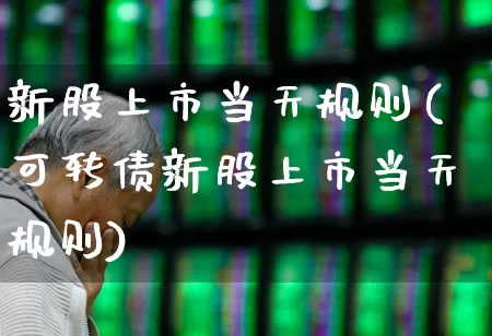 新股上市当天规则(可转债新股上市当天规则)_https://www.wanyuyiyao.com_北交所_第1张