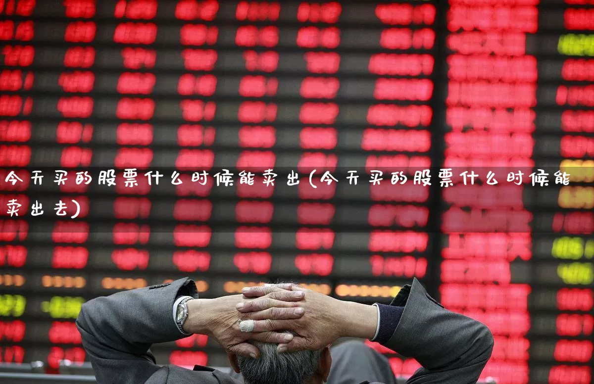 今天买的股票什么时候能卖出(今天买的股票什么时候能卖出去)_https://www.wanyuyiyao.com_深交所_第1张