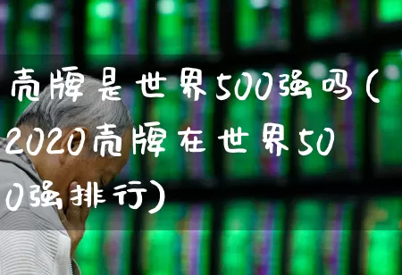 壳牌是世界500强吗(2020壳牌在世界500强排行)_https://www.wanyuyiyao.com_创业板_第1张