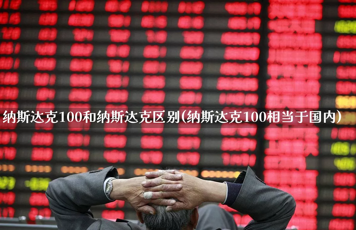 纳斯达克100和纳斯达克区别(纳斯达克100相当于国内)_https://www.wanyuyiyao.com_上交所_第1张