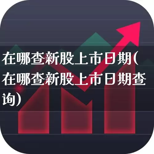 在哪查新股上市日期(在哪查新股上市日期查询)_https://www.wanyuyiyao.com_科创板_第1张