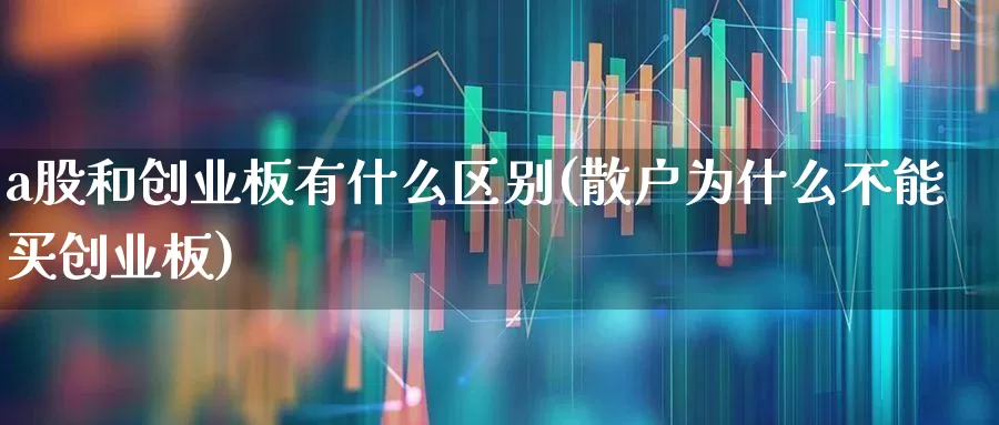 a股和创业板有什么区别(散户为什么不能买创业板)_https://www.wanyuyiyao.com_科创板_第1张