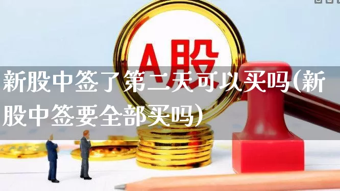 新股中签了第二天可以买吗(新股中签要全部买吗)_https://www.wanyuyiyao.com_创业板_第1张