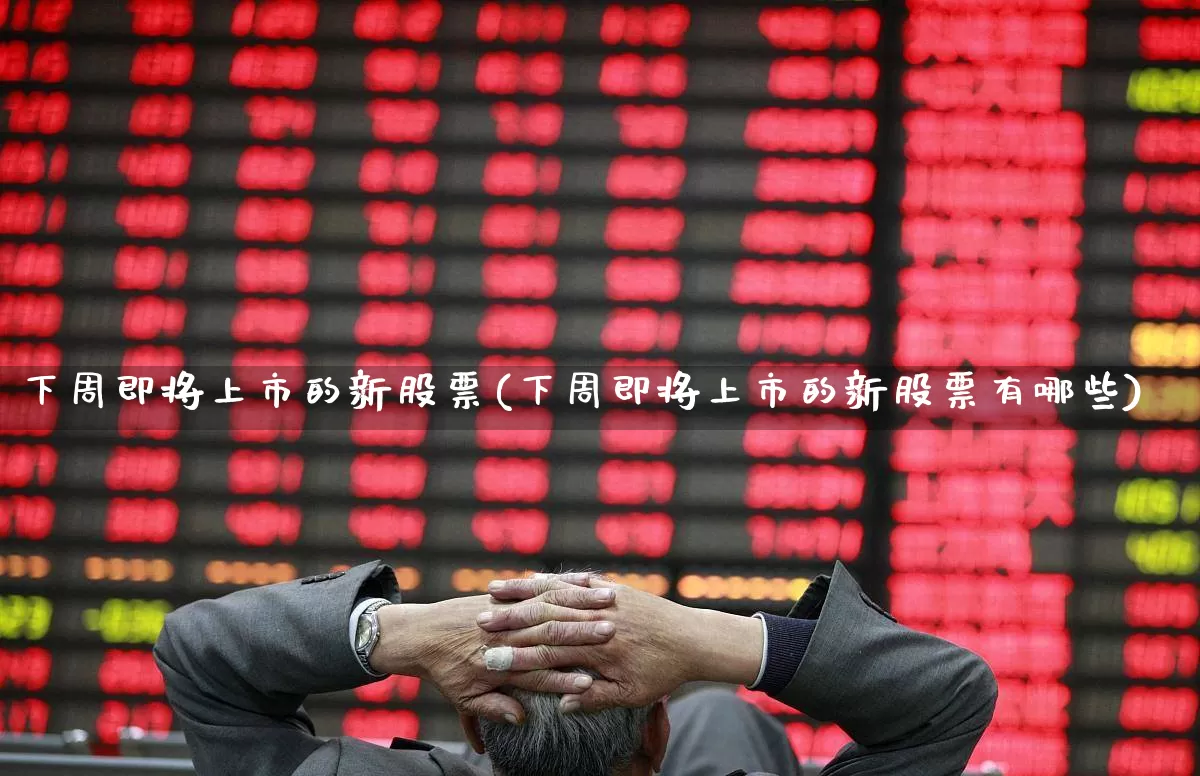 下周即将上市的新股票(下周即将上市的新股票有哪些)_https://www.wanyuyiyao.com_上交所_第1张