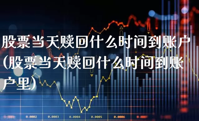 股票当天赎回什么时间到账户(股票当天赎回什么时间到账户里)_https://www.wanyuyiyao.com_创业板_第1张