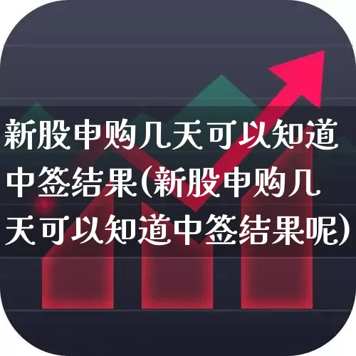 新股申购几天可以知道中签结果(新股申购几天可以知道中签结果呢)_https://www.wanyuyiyao.com_北交所_第1张