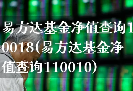 易方达基金净值查询110018(易方达基金净值查询110010)_https://www.wanyuyiyao.com_深交所_第1张