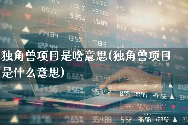 独角兽项目是啥意思(独角兽项目是什么意思)_https://www.wanyuyiyao.com_北交所_第1张