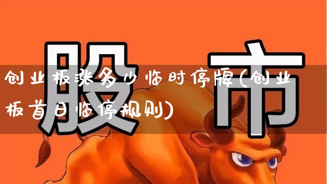创业板涨多少临时停牌(创业板首日临停规则)_https://www.wanyuyiyao.com_深交所_第1张