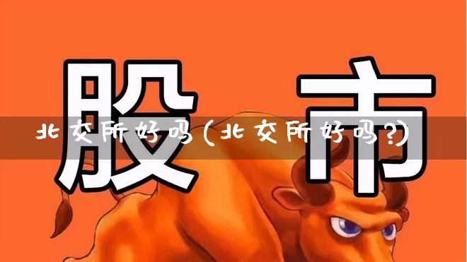 北交所好吗(北交所好吗?)_https://www.wanyuyiyao.com_上交所_第1张