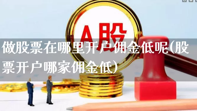 做股票在哪里开户佣金低呢(股票开户哪家佣金低)_https://www.wanyuyiyao.com_上交所_第1张