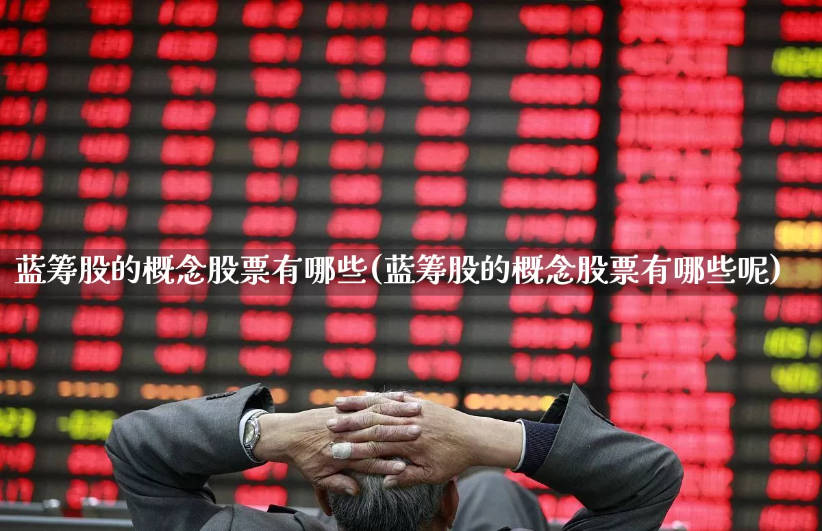蓝筹股的概念股票有哪些(蓝筹股的概念股票有哪些呢)_https://www.wanyuyiyao.com_创业板_第1张