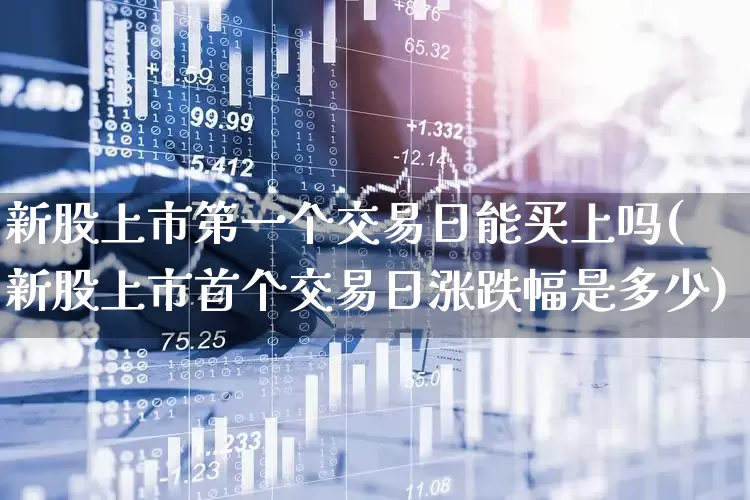 新股上市第一个交易日能买上吗(新股上市首个交易日涨跌幅是多少)_https://www.wanyuyiyao.com_科创板_第1张