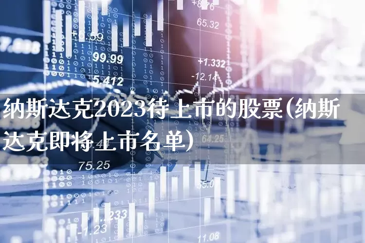 纳斯达克2023待上市的股票(纳斯达克即将上市名单)_https://www.wanyuyiyao.com_上交所_第1张