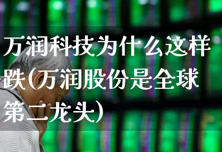 万润科技为什么这样跌(万润股份是全球第二龙头)_https://www.wanyuyiyao.com_创业板_第1张