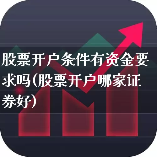 股票开户条件有资金要求吗(股票开户哪家证券好)_https://www.wanyuyiyao.com_科创板_第1张