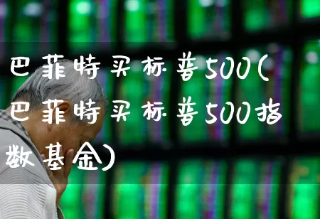 巴菲特买标普500(巴菲特买标普500指数基金)_https://www.wanyuyiyao.com_科创板_第1张