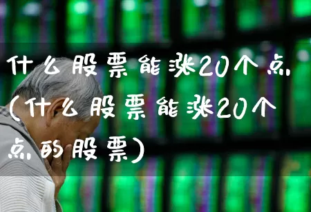 什么股票能涨20个点(什么股票能涨20个点的股票)_https://www.wanyuyiyao.com_深交所_第1张