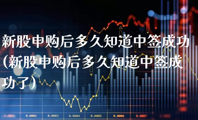 新股申购后多久知道中签成功(新股申购后多久知道中签成功了)_https://www.wanyuyiyao.com_深交所_第1张
