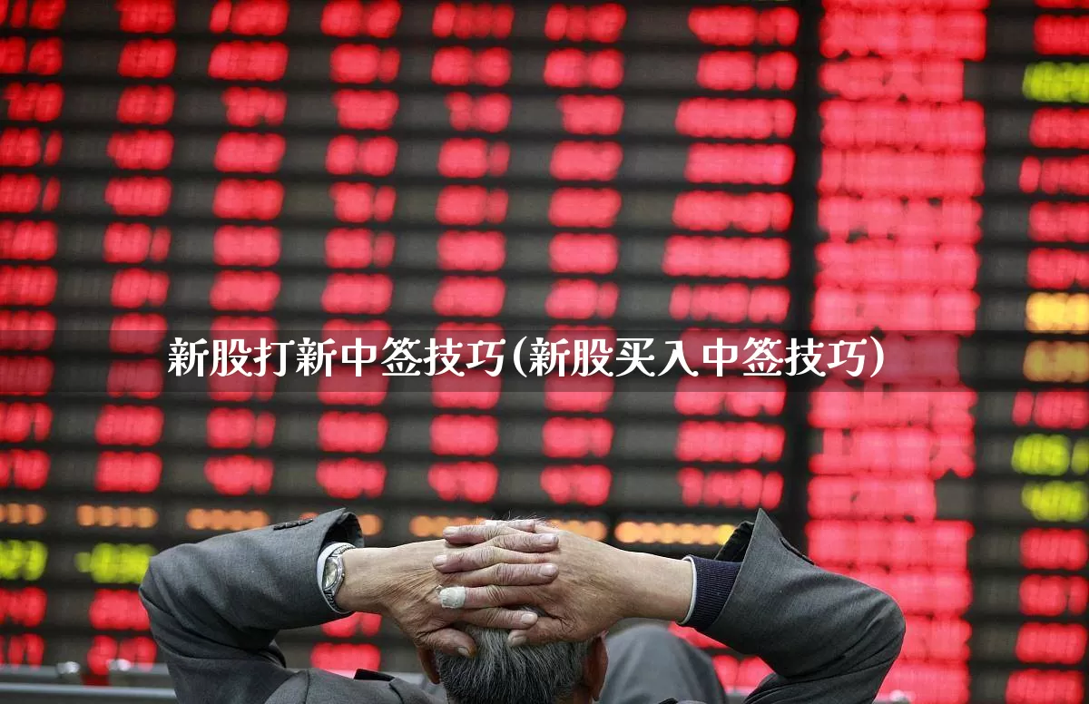 新股打新中签技巧(新股买入中签技巧)_https://www.wanyuyiyao.com_上交所_第1张