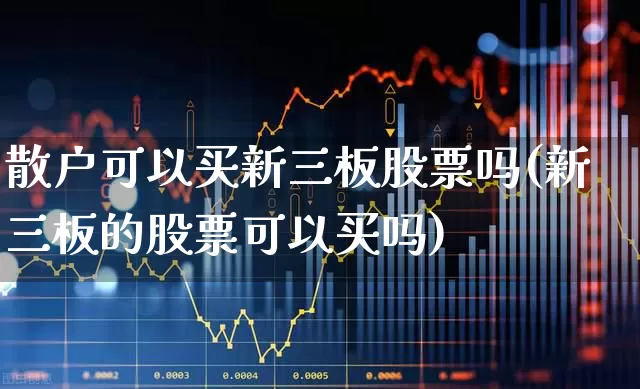 散户可以买新三板股票吗(新三板的股票可以买吗)_https://www.wanyuyiyao.com_创业板_第1张