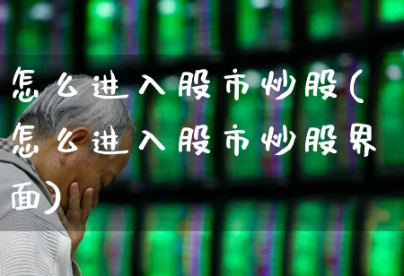 怎么进入股市炒股(怎么进入股市炒股界面)_https://www.wanyuyiyao.com_北交所_第1张