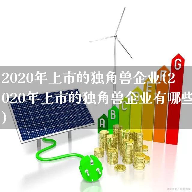 2020年上市的独角兽企业(2020年上市的独角兽企业有哪些)_https://www.wanyuyiyao.com_上交所_第1张
