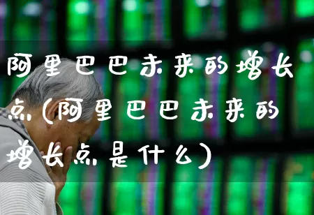 阿里巴巴未来的增长点(阿里巴巴未来的增长点是什么)_https://www.wanyuyiyao.com_北交所_第1张