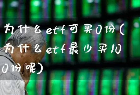 为什么etf可买0份(为什么etf最少买100份呢)_https://www.wanyuyiyao.com_北交所_第1张