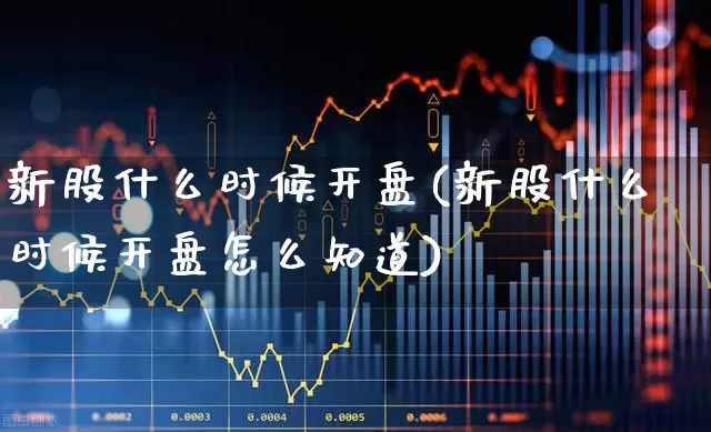 新股什么时候开盘(新股什么时候开盘怎么知道)_https://www.wanyuyiyao.com_上交所_第1张
