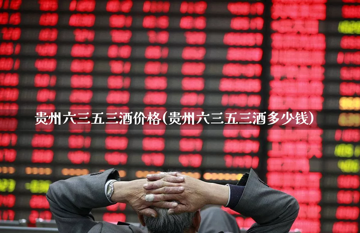 贵州六三五三酒价格(贵州六三五三酒多少钱)_https://www.wanyuyiyao.com_科创板_第1张