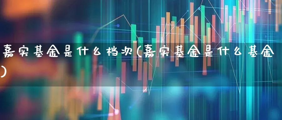 嘉实基金是什么档次(嘉实基金是什么基金)_https://www.wanyuyiyao.com_创业板_第1张