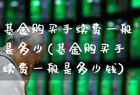 基金购买手续费一般是多少(基金购买手续费一般是多少钱)_https://www.wanyuyiyao.com_创业板_第1张