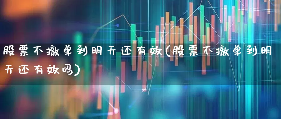 股票不撤单到明天还有效(股票不撤单到明天还有效吗)_https://www.wanyuyiyao.com_创业板_第1张