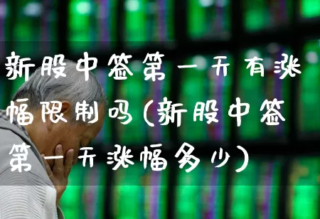 新股中签第一天有涨幅限制吗(新股中签第一天涨幅多少)_https://www.wanyuyiyao.com_北交所_第1张