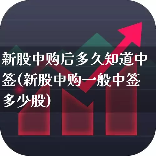 新股申购后多久知道中签(新股申购一般中签多少股)_https://www.wanyuyiyao.com_科创板_第1张