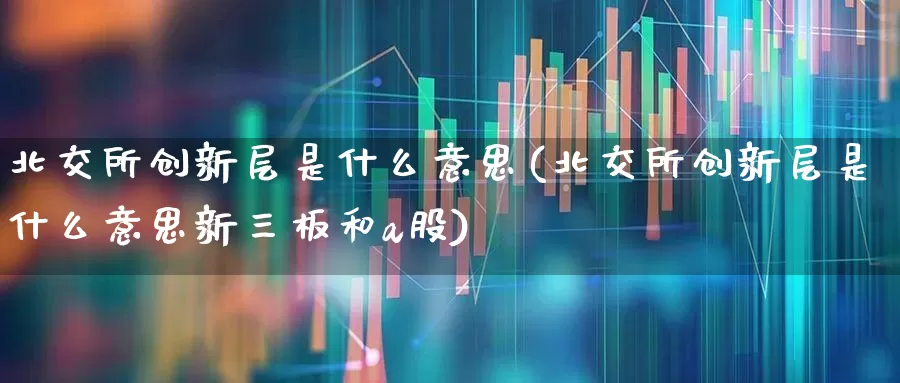 北交所创新层是什么意思(北交所创新层是什么意思新三板和a股)_https://www.wanyuyiyao.com_深交所_第1张