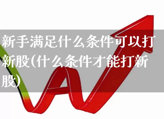 新手满足什么条件可以打新股(什么条件才能打新股)_https://www.wanyuyiyao.com_深交所_第1张