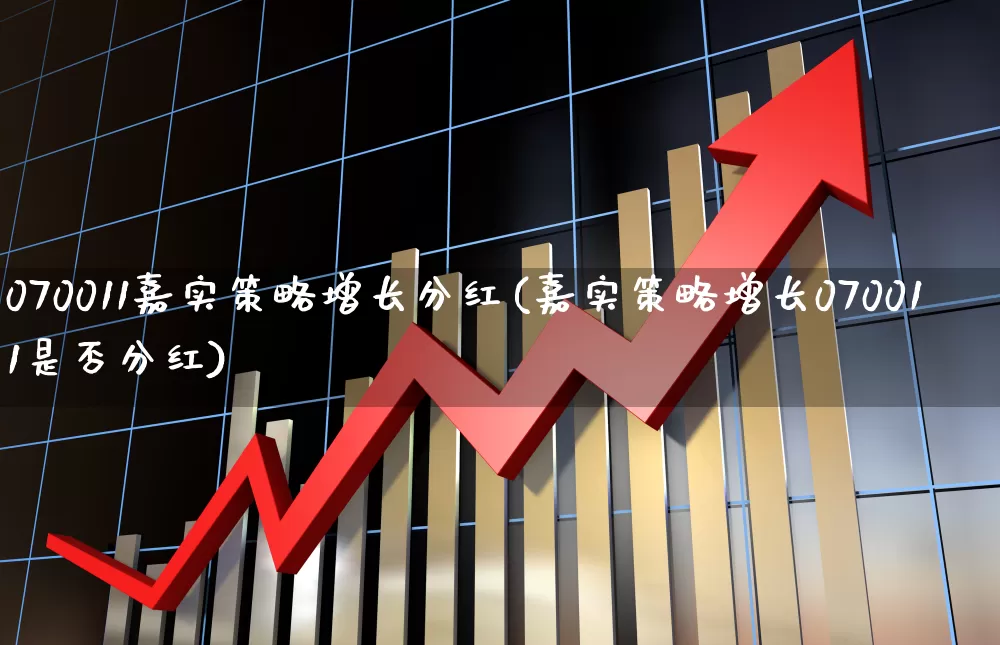 070011嘉实策略增长分红(嘉实策略增长070011是否分红)_https://www.wanyuyiyao.com_科创板_第1张