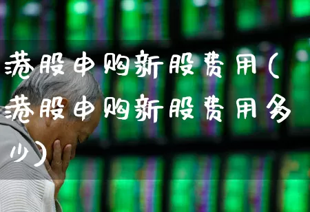 港股申购新股费用(港股申购新股费用多少)_https://www.wanyuyiyao.com_上交所_第1张