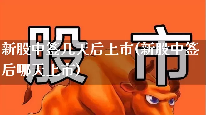 新股中签几天后上市(新股中签后哪天上市)_https://www.wanyuyiyao.com_创业板_第1张